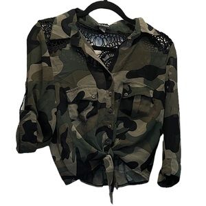 Seduction Camo Blouse